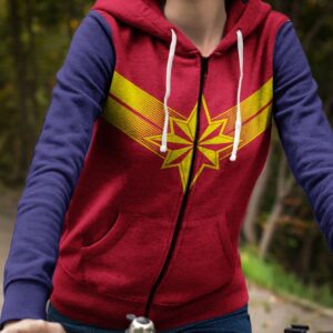 Capt Carol Zip Hoodie 4