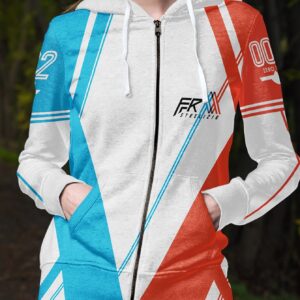 Darling in the Franxx Strelizia Zip Hoodie 2