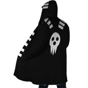 Death the Kid Soul Eater Hooded Cloak Coat 5