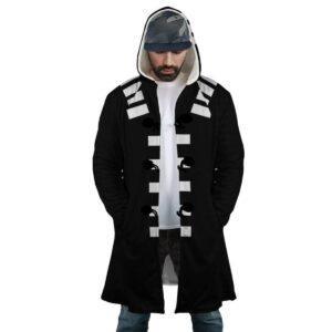 Death the Kid Soul Eater Hooded Cloak Coat 6