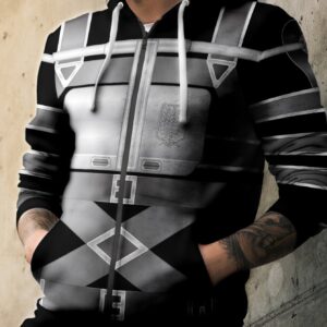 Final AOT Uniform Zip Hoodie 2