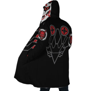 Genji Oni Mask Overwatch Hooded Cloak Coat 4