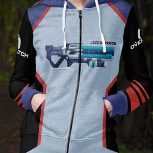 Hero Soldier 76 Zip Hoodie 3