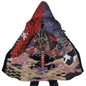 Kaido One Piece Hooded Cloak Coat 2