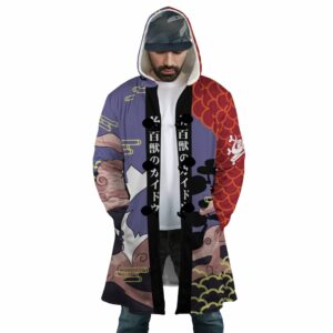 Kaido One Piece Hooded Cloak Coat 3