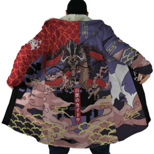 Kaido One Piece Hooded Cloak Coat 7