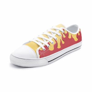 Kyojuro Demon Slayer Classic Low Top Canvas Shoes 1