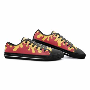 Kyojuro Demon Slayer Classic Low Top Canvas Shoes 7