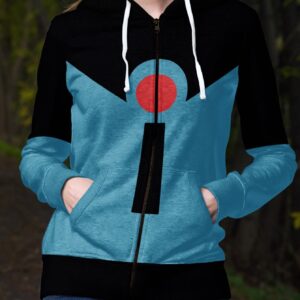 Mr Incredible Suit Zip Hoodie 3
