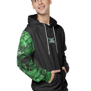 Nitoryu Zoro Urban Unisex Pullover Hoodie 2