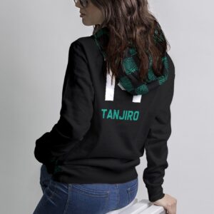 Personalized Kamado Tanjiro Unisex Pullover Hoodie 4