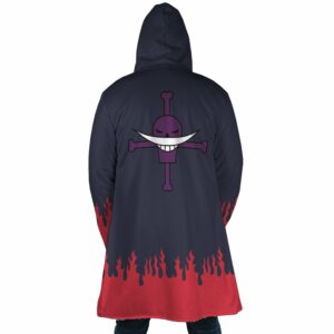 Portgas d Aces Arc One Piece Hooded Cloak Coat 6