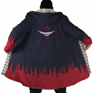Portgas d Aces Arc One Piece Hooded Cloak Coat 7