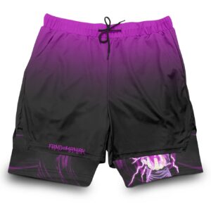 Purple Hollow Gojo Performance Shorts 5