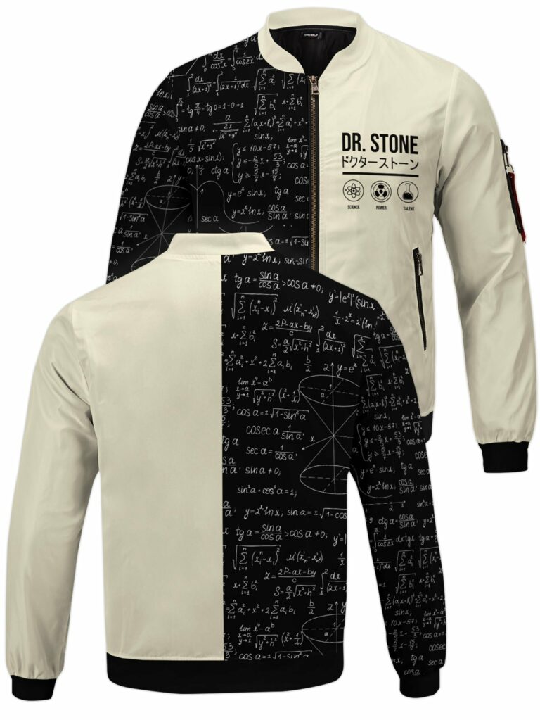 Senku Science Bomber Jacket - Unique Anime Apparel for Fans