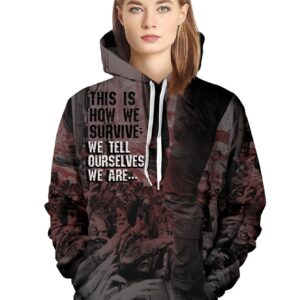 TWD This Is How We Survive Unisex Pullover Hoodie 2