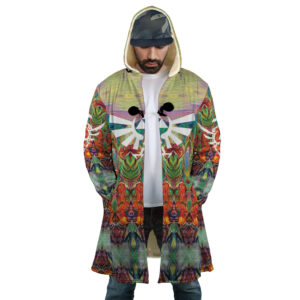 Trippy Link Legend of Zelda Hooded Cloak Coat 2