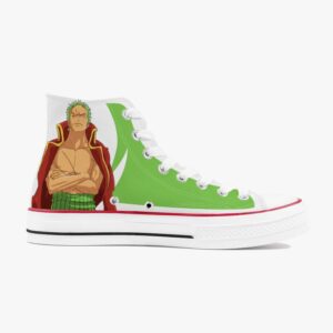 One Piece Zoro A Star High White Anime Shoes 4