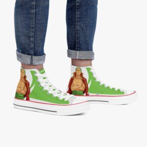 One Piece Zoro A Star High White Anime Shoes 7
