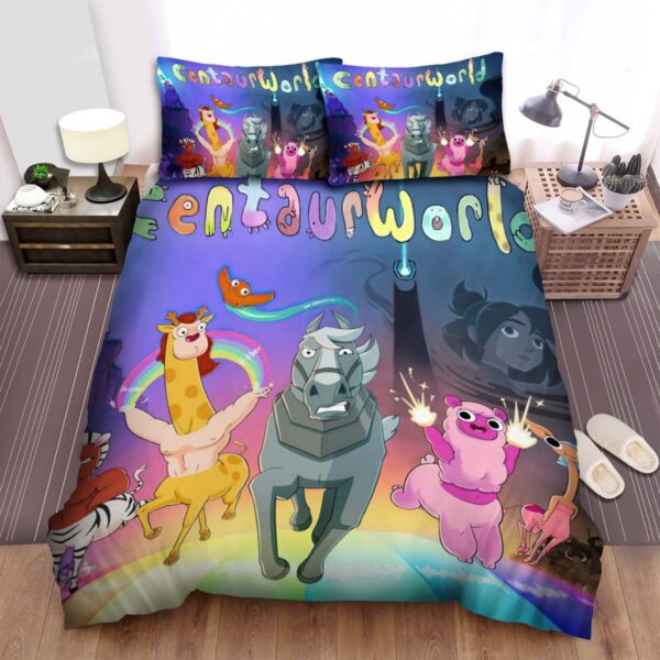 Centaurworld Main Characters Bed Sheets Spread Duvet Cover Bedding Set