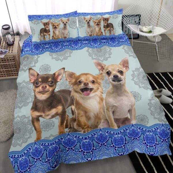 Chihuahua Bed Sheets Spread Duvet Cover Bedding Set