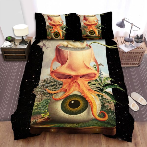 Claude Vonstroke Octopus Bed Sheets Spread Duvet Cover Bedding Set