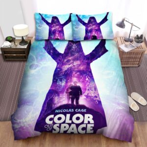 Color Out Of Space 2019 Movie Poster Bed Sheets Spread Duvet Cover Bedding Set