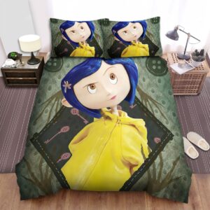 Coraline And The Button Keys Bed Sheets Spread Comforter Duvet Cover Bedding Set