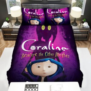 Coraline Beware The Other Mother Bed Sheets Spread Duvet Cover Bedding Set