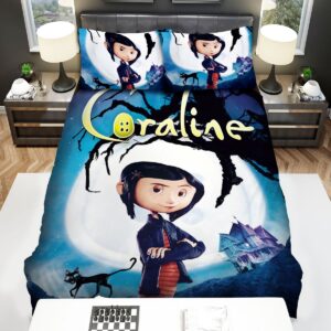 Coraline Movie Bed Sheets Spread Duvet Cover Bedding Set