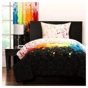 Crayola Cosmic Burst Bed Sheets Spread Duvet Cover Bedding Set