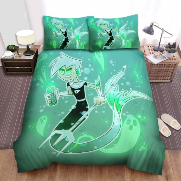 Danny Phantom Underwater Bed Sheets Spread Duvet Cover Bedding Set