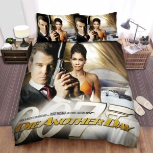 Die Another Day Movie Poster 6 Bed Sheets Spread Duvet Cover Bedding Set