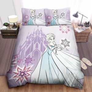Disney Frozen Princess Elsa Bedding Set V2 Duvet Cover Pillow Cases