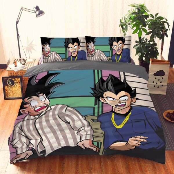 Dragon Ball Bedding Set Duvet Cover Pillow Cases