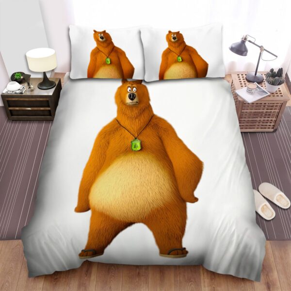 Grizzy And The Lemmings Grizzy Solo Picture Bed Sheets Spread Duvet Cover Bedding Set