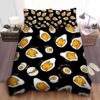 Gudetama In Different Egg Shapes Bed Sheets Spread Duvet Cover Bedding Set