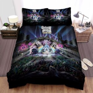 Guitar Hero Legends Of Rock On Stage Bed Sheets Spread Duvet Cover Bedding Set