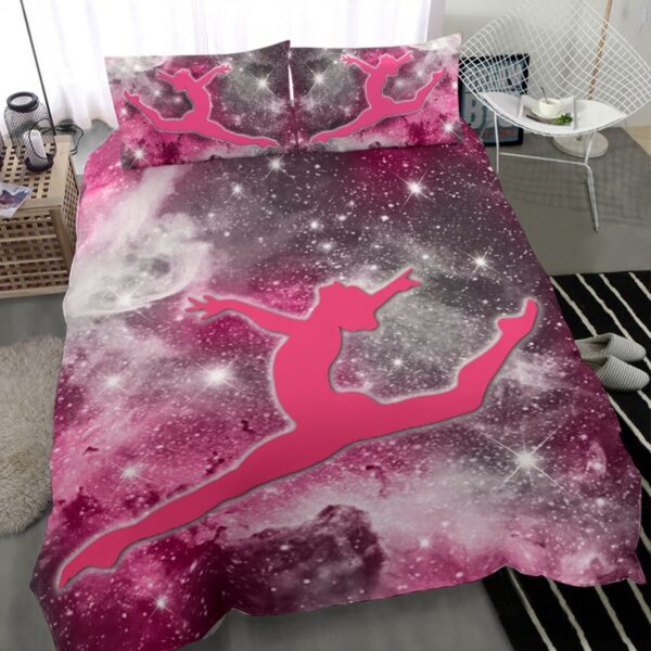 Gymnastics Galaxy Light Bedding Set Bed Sheets Spread Duvet Cover Bedding Set