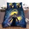 Harry Potter And The Basilick In The Chamber Of Secrets Artwork Bed Sheets Spread Duvet Cover Bedding Set