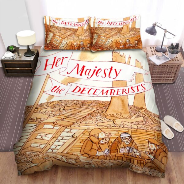Her Majesty The Decemberists Bed Sheets Spread Duvet Cover Bedding Set
