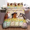 Horse God Says You Are Quilt Bedding Set