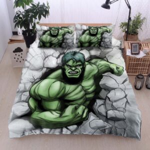 Hulk Bedding Set Duvet Cover Pillow Cases