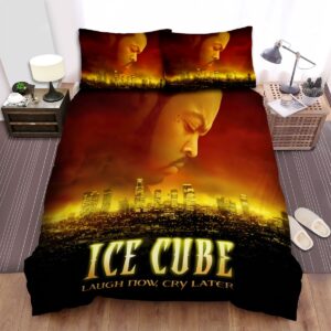 Ice Cube Laugh Now Cry Later Bed Sheets Spread Duvet Cover Bedding Set