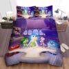Inside Out The Five Emotions Inside Headquarters Bed Sheets Spread Duvet Cover Bedding Set