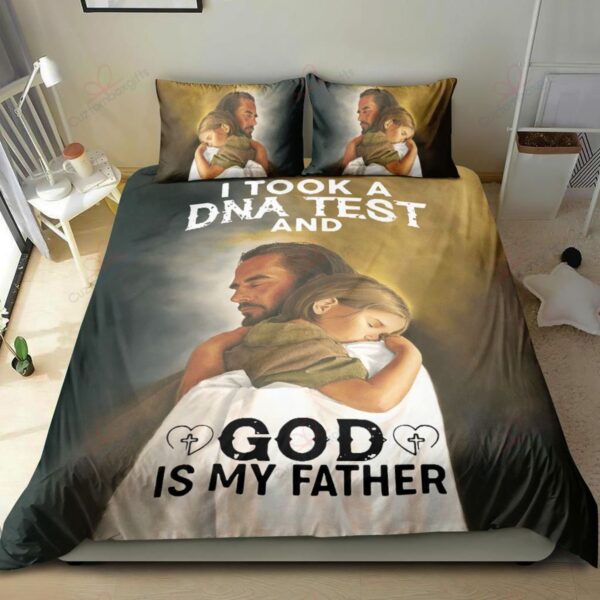 Jesus God Is My Father Bed Sheets Spread Duvet Cover Bedding Set
