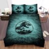 Jurassic Park Movie Logo Film I Image Bed Sheets Spread Duvet Cover Bedding Set