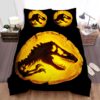 Jurassic World Dominion 2022 Movie Poster Ver 7 Bed Sheets Spread Duvet Cover Bedding Set