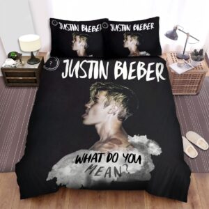 Justin Bieber What Do You Mean Bed Sheets Spread Duvet Cover Bedding Set