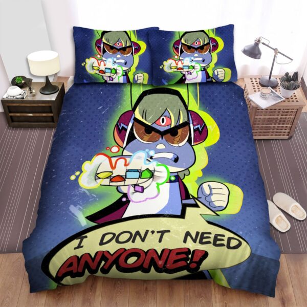Kid Cosmic And The Bad Ending Bed Sheets Spread Duvet Cover Bedding Set